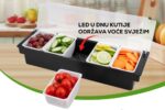 Spremnik za voće crni 6x473 ml - Slika 2
