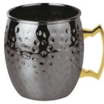 Moscow Mule lončić, crni 550ml